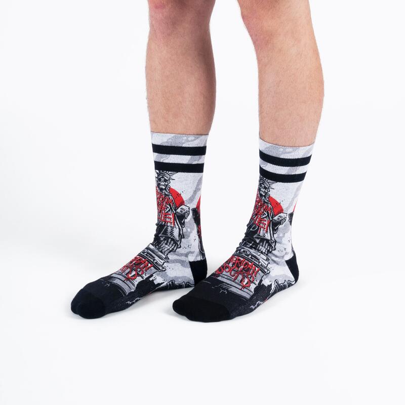 Calzini American Socks Freedom is a lie - Mid High