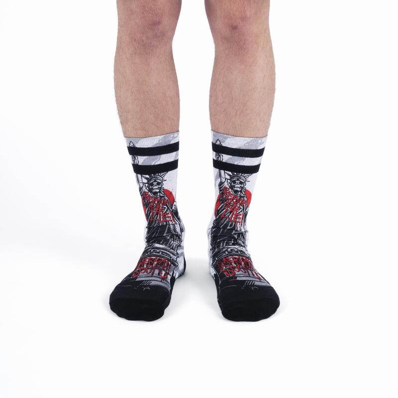 Chaussettes American Socks Freedom is a lie - Mid High