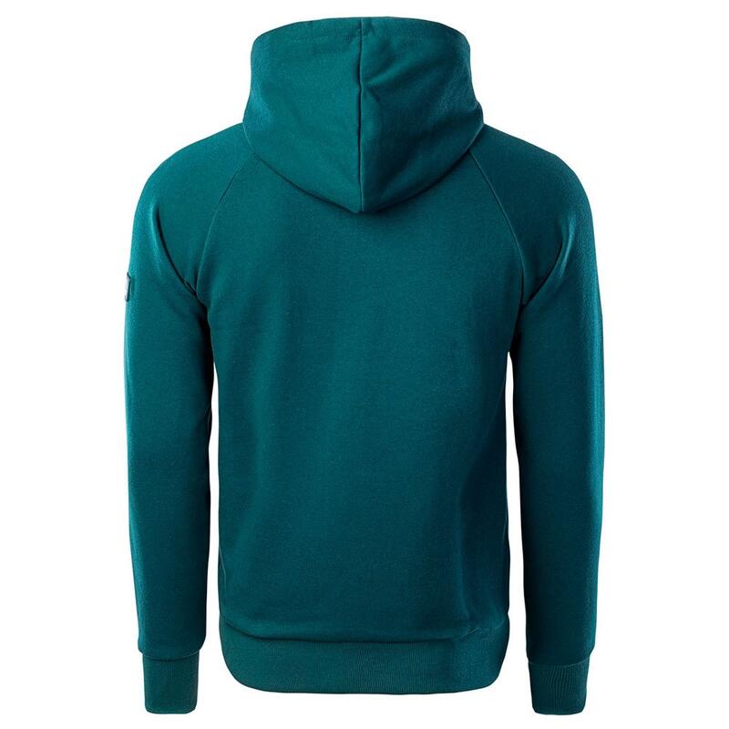 Heren Rufo Full Zip Hoodie (Deep Teal)