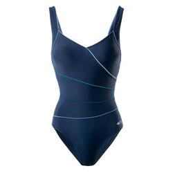Maillot De Bain 1 Pièce TRISTINA Femme (Myrtille / Denim Clair)