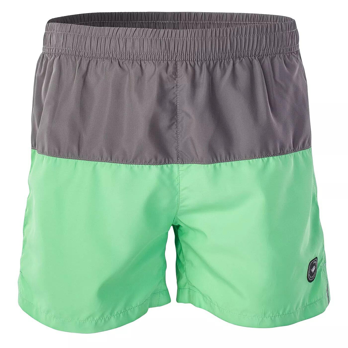 AQUAWAVE Heren Kaden II Zwemshort (Lenteboeket/Steelgrijs)