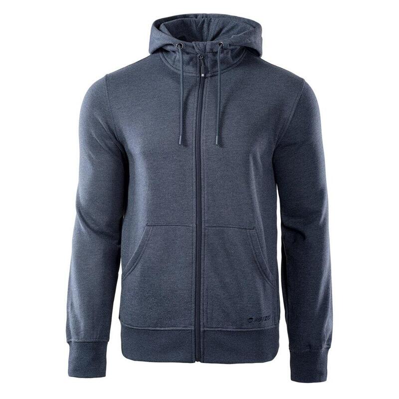 Heren Silian Full Zip Hoodie (Licht marine gemêleerd)