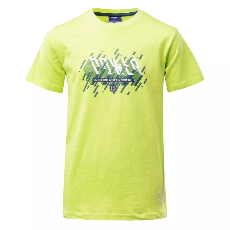 Jongens Power TShirt (Kalk groen)