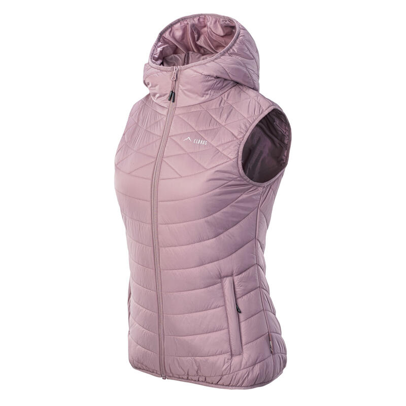 Dames Arapo II Gewatteerd Gilet (Vlierbessen Roze)