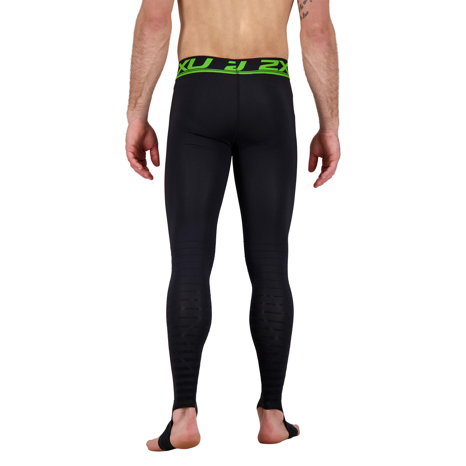 Mallas de compresión 2XU Power Recovery para hombre - Negro/Nero - Talla L 3/5