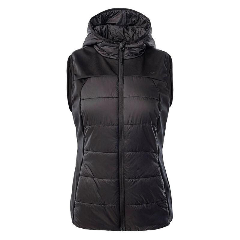 Dames Loanna Gewatteerd Gilet (Zwart)