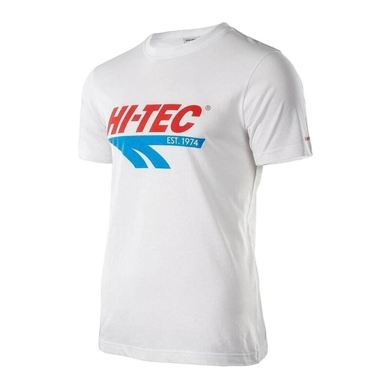 Tricou Drumeții În Natură Hi-Tec Retro Bărbați