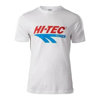 Heren retro tshirt (wit)