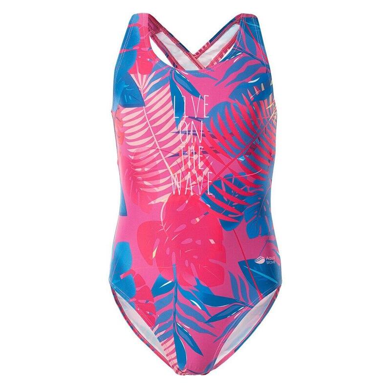 Costum De Baie One-Piece NATAȚIE Aquawave Salava Junglă Fete