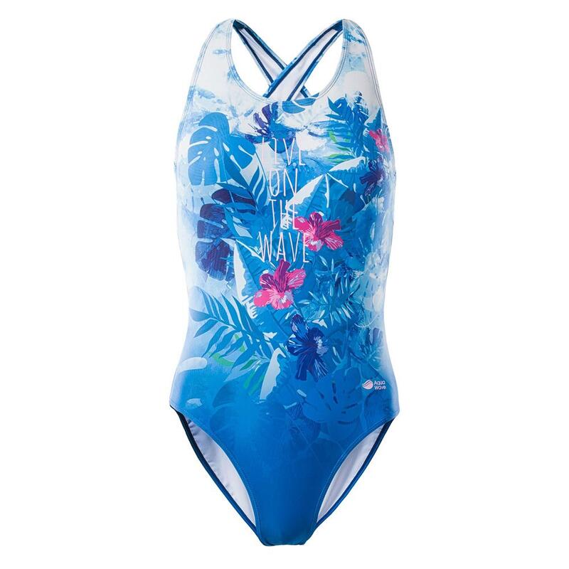 Fato de banho Salava Floral One Piece para senhora/senhora Mergulhador do