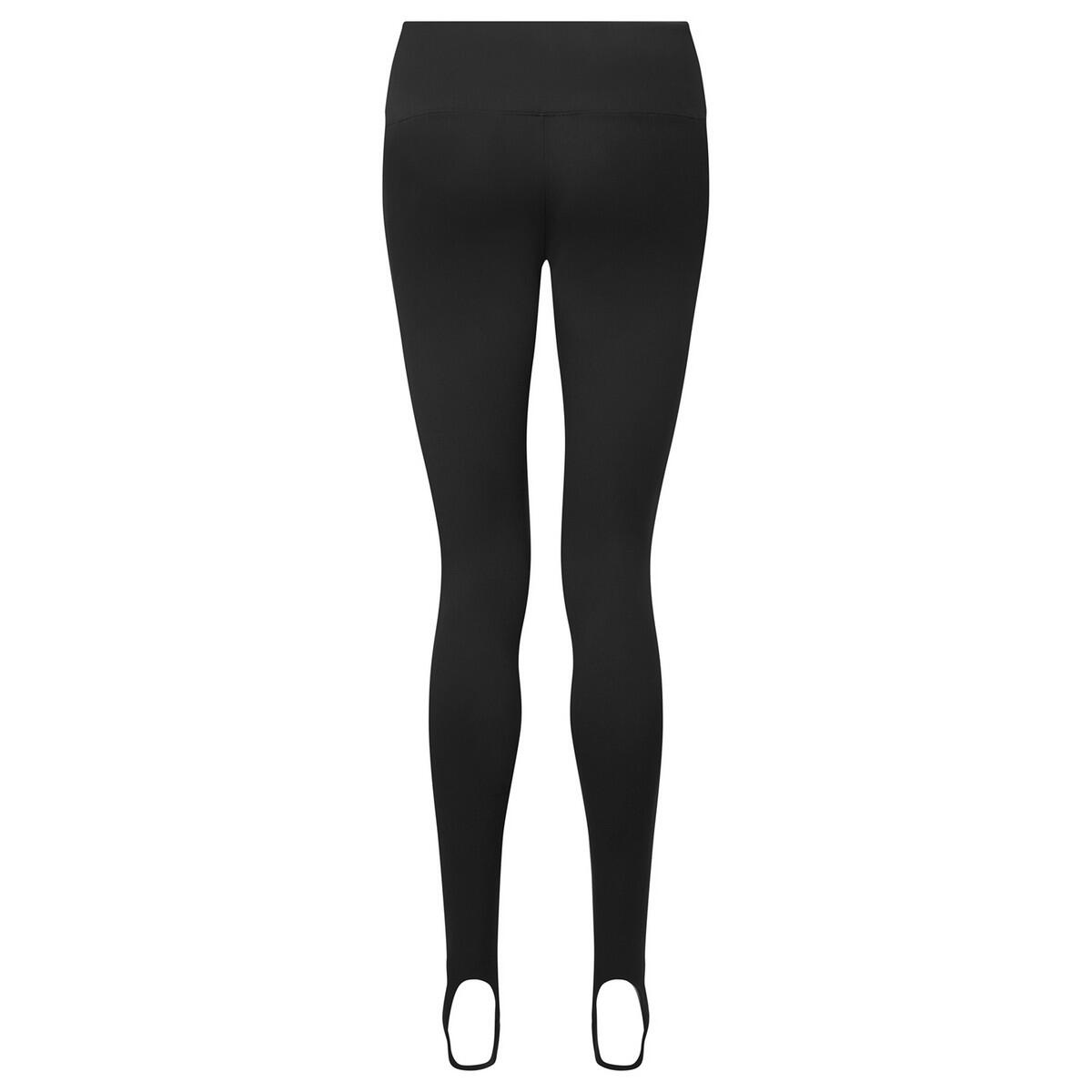Womens/Ladies Stirrup Dance Tights (Black) 2/3