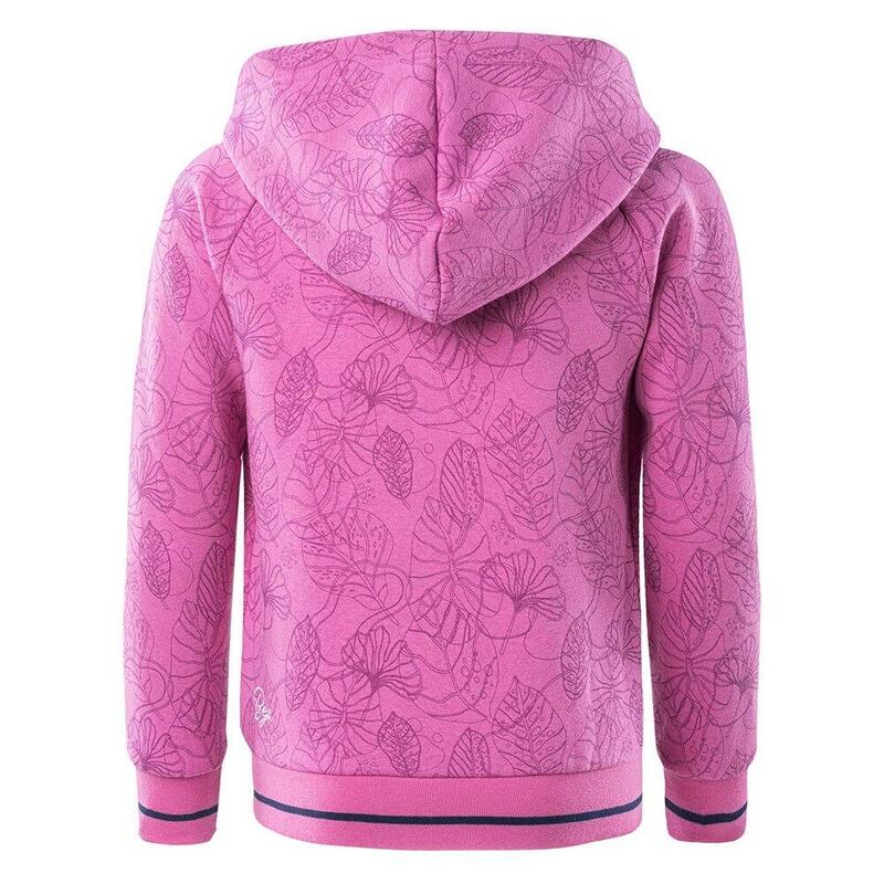 Felpa Con Cappuccio E Zip Intera Ragazze Bejo Tamis Rosa Super