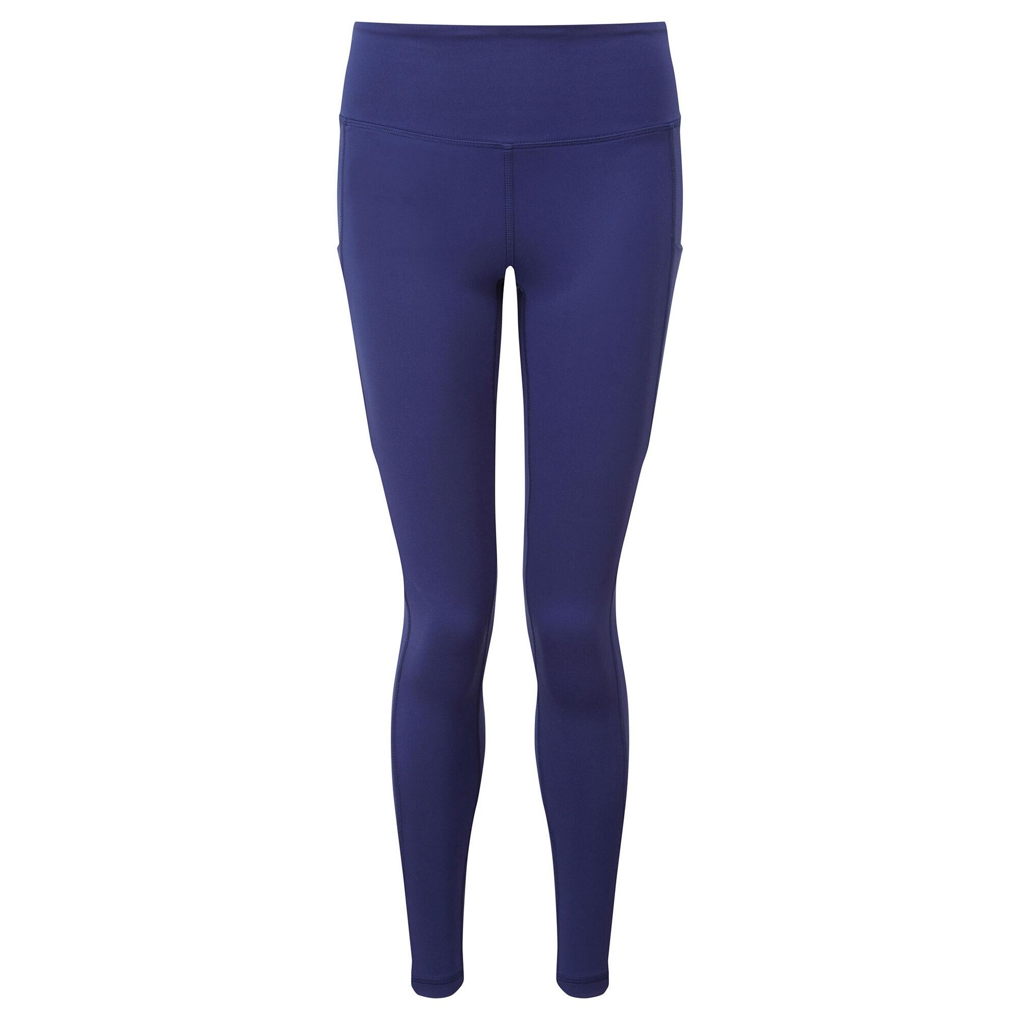 TRIDRI Pantacollant Lavaggio Acido Riciclato Donna TriDri Blu Navy