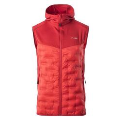 Heren Emin II Gewatteerd PrimaLoft Gilet (Vlam Scharlaken/Chili peper)