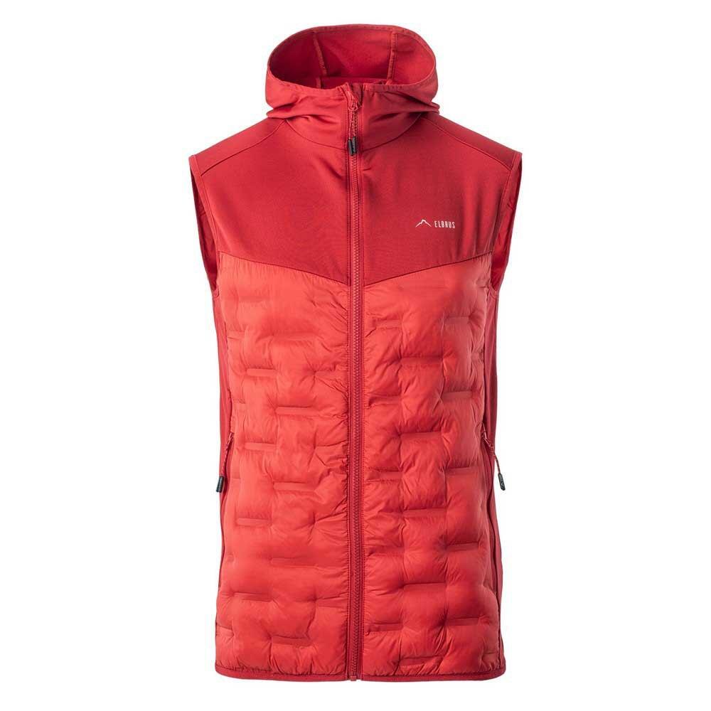 Elbrus - Veste Sans Manches Emin Homme (rouge Flamme / Rouge Vif) - Gilet Sans Manche - Rouge - 48 Xl - Decathlon