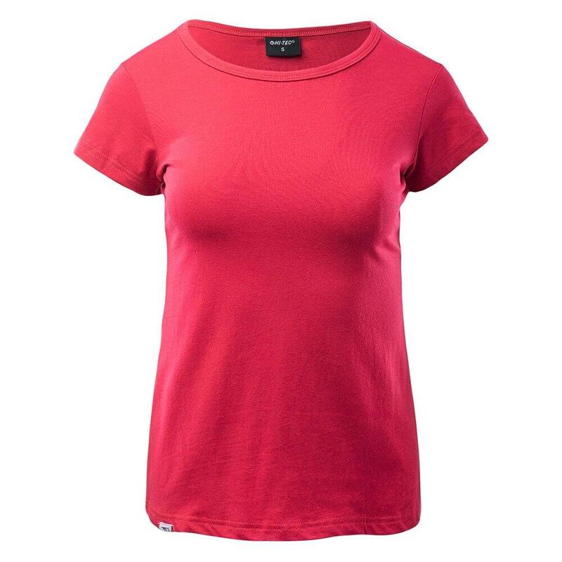Camiseta Lady Puro para Mujer Rojo Persa