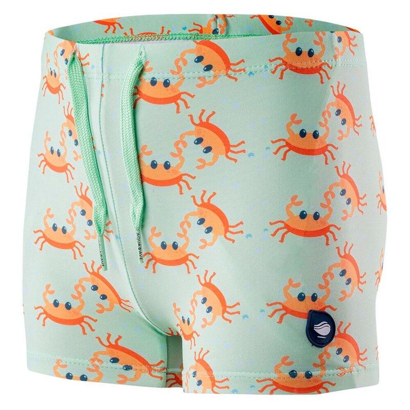 Baby Mauri Krab Zwemshort (Groen/oranje)