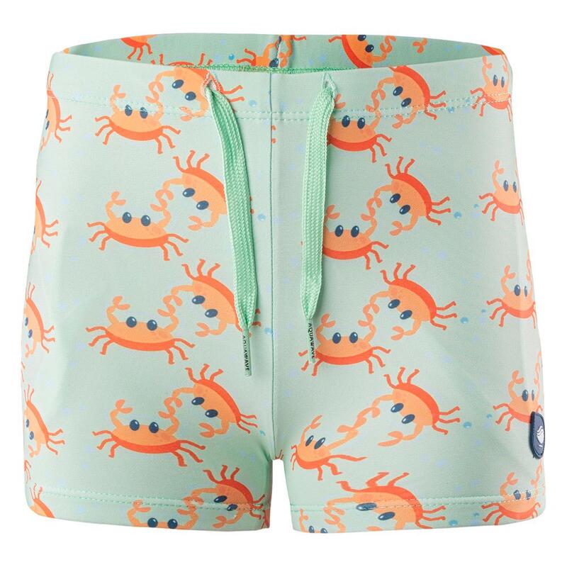 Baby Mauri Krab Zwemshort (Groen/oranje)