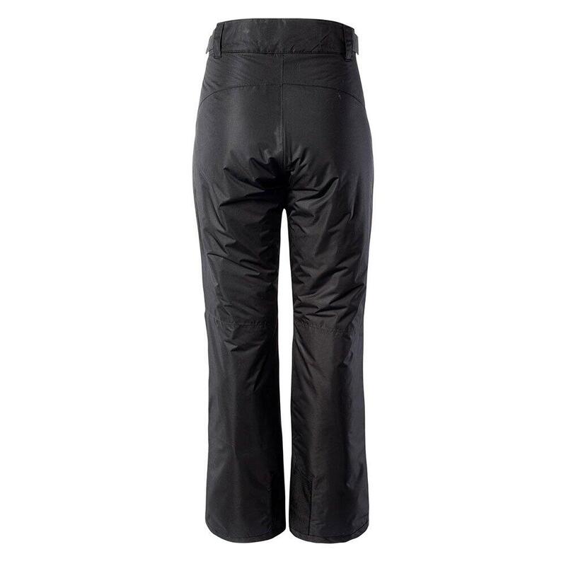 Donna Impermeabile Pantaloni Da Sci Hi-Tec Forno Nero