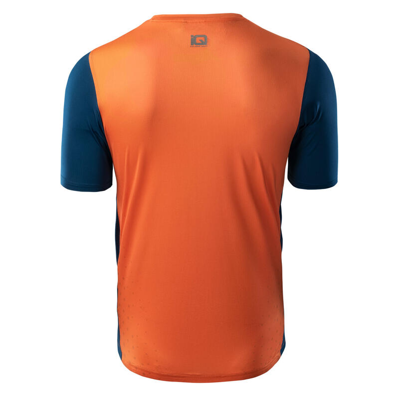 Tshirt CROSS THE LINE TREILO Homme (Bleu / Orange)