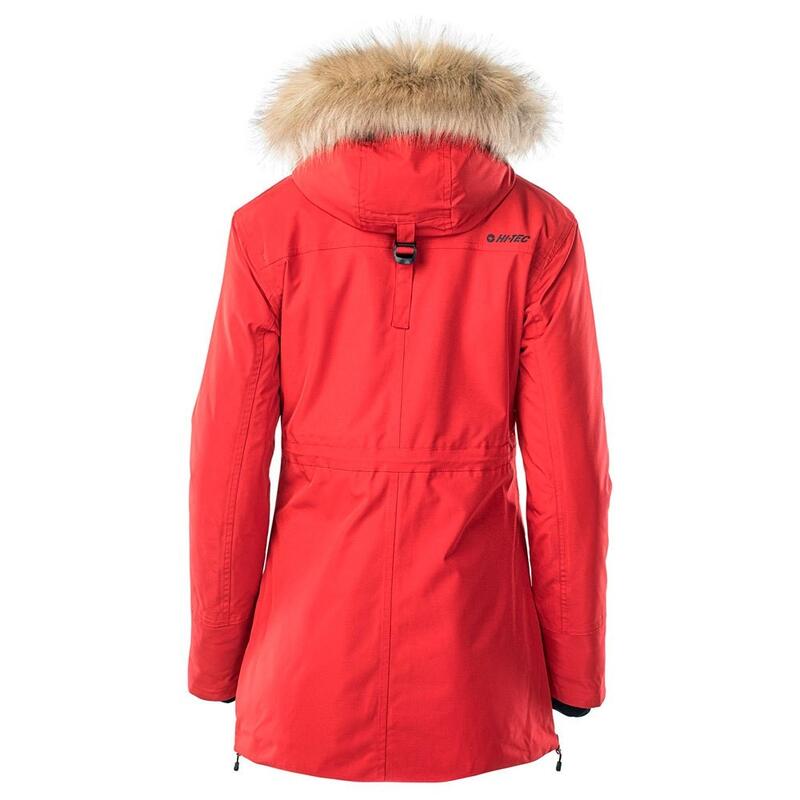 Blouson de ski LASSE Femme (Rouge / Noir)