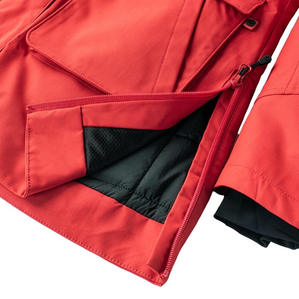 Womens/Ladies Lasse Ski Jacket (Haute Red/Black) 3/4