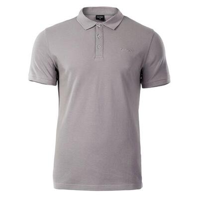 Heren romso poloshirt (grijs)