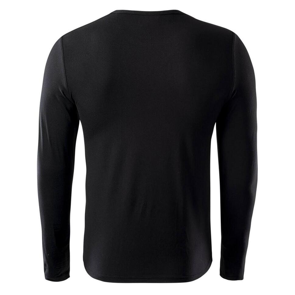 T-shirt Męski Jeden Kolor Z Długim Rękawem Milky