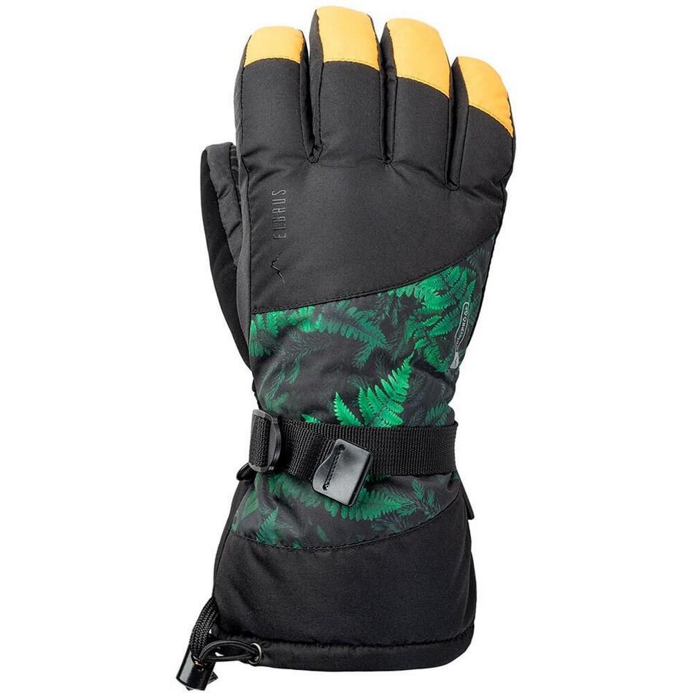 Bejo - Gants De Ski Motif/style Forêt Maiko Homme (noir / Vert) - Gants - Noir|vert - L-xl - Decathlon