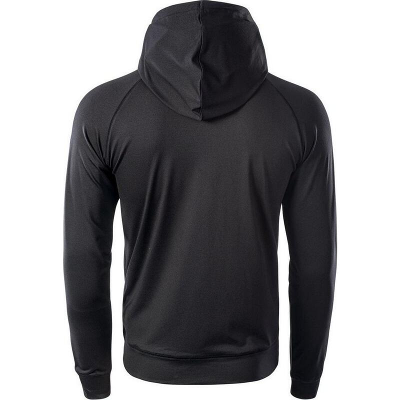 Sudadera con Cremallera para Hombre Negro