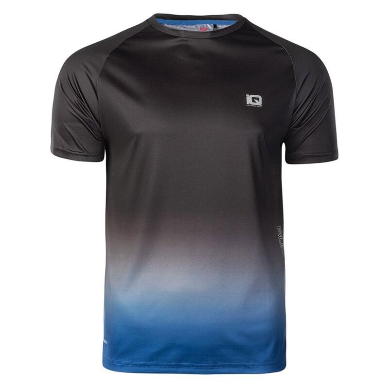 T-Shirt Esti Gradient Running para homem Azul Mônaco