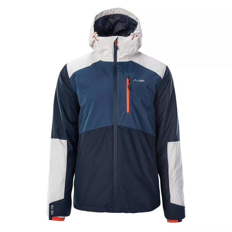 Blouson de ski LIMMEN Homme (Bleu sombre / Denim foncé / Blanc argenté)