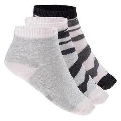 Chaussettes CALZETTI Fille (Gris chiné / Rose)