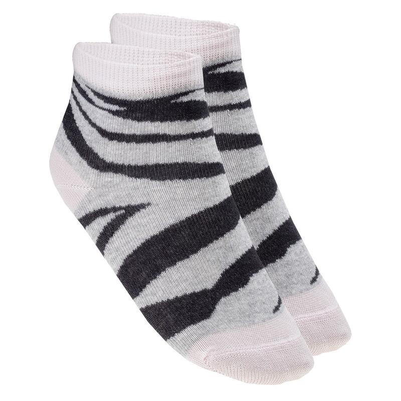 Chaussettes CALZETTI Fille (Gris chiné / Rose)