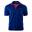 Polo SITE Homme (Bleu / Rouge vif)