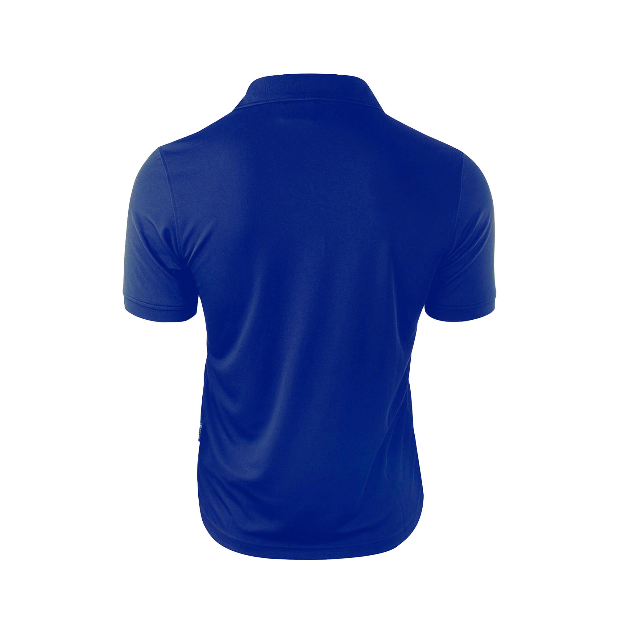 Maglietta Polo Pannello A Contrasto Uomo Hi-Tec Site Blu Rosso Alto Rischio 2/3