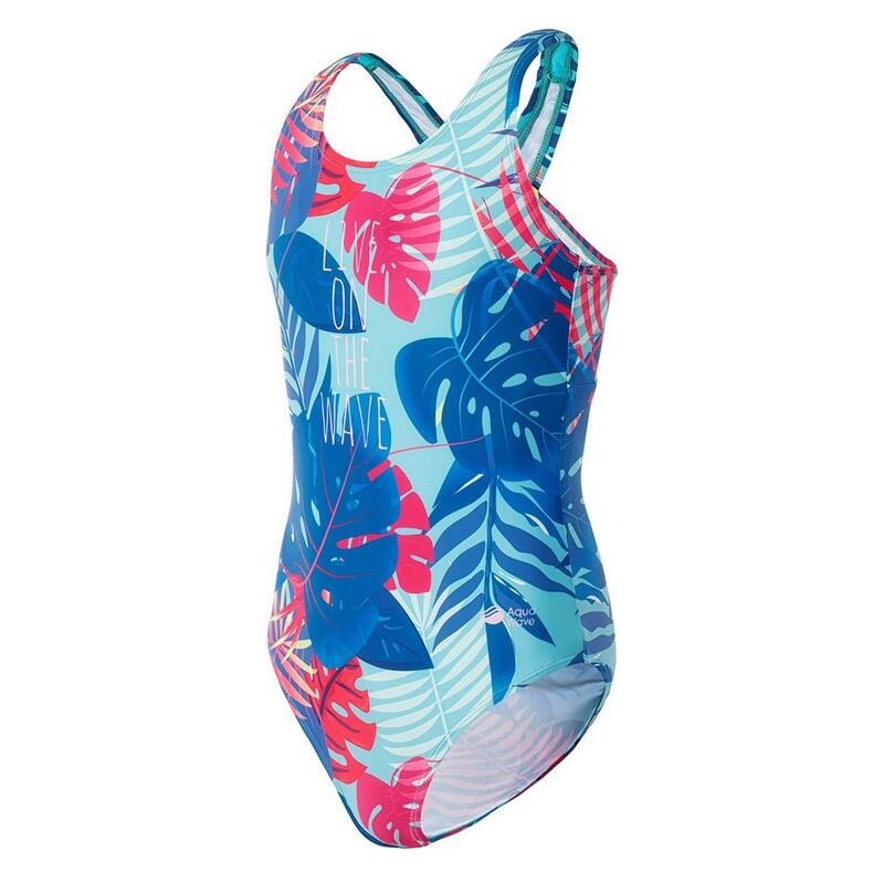 Maillot de bain 1 pièce SALAVA Fille (Bleu / Bleu Curaçao)