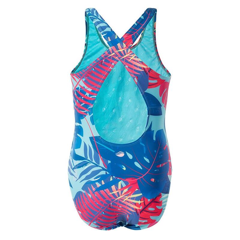 Maillot De Bain 1 Pièce SALAVA Fille (Bleu / Bleu Curaçao)