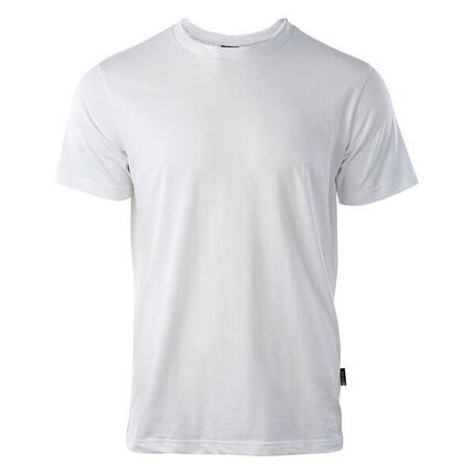 Camiseta Puro de Manga Corta para Hombre Blanco
