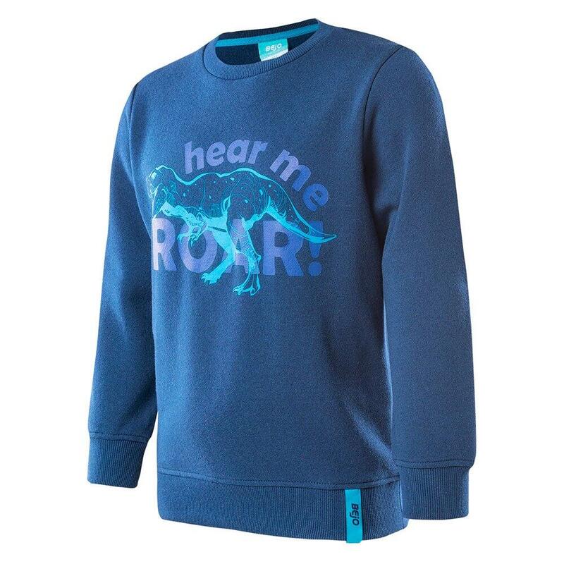 Kinder/Kinder Yakko Dinosaurus Sweatshirt (Landgoed Blauw)