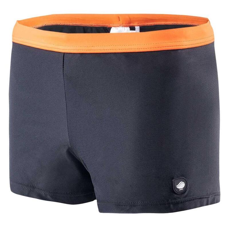 Short de bain BIRI Enfant (Noir / Orange)