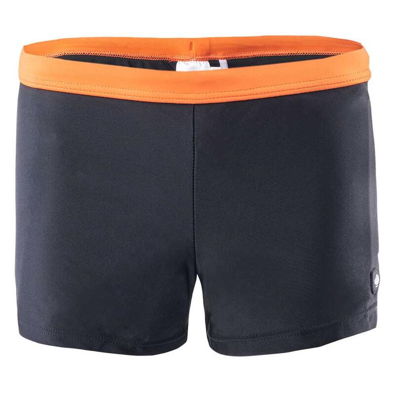 Biri Zwemshort Kinderen/Kinderen (Zwart/Oranje Rush)