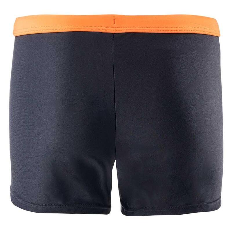 Biri Zwemshort Kinderen/Kinderen (Zwart/Oranje Rush)