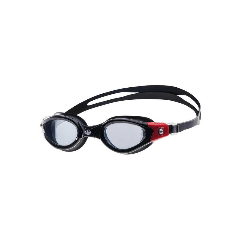 Occhialini Da Nuoto Adulto Unisex Aquawave Visio Fumo Nero Rosso