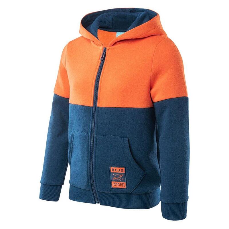 Jongens Ralphy II Full Zip Hoodie (Oranjekleur/Poseidon)