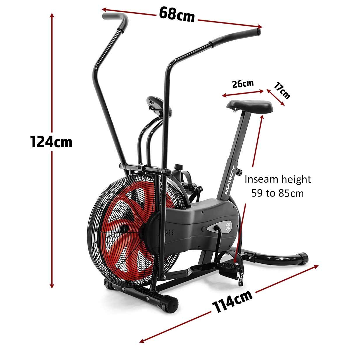 Decathlon air bike discount