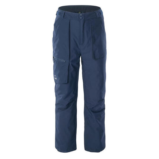 Uomo Logo Pantaloni Da Sci Elbrus Olof Abito Blu