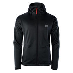 Heren Mamore Full Zip Hoodie (Zwart/Vlamscharlaken)