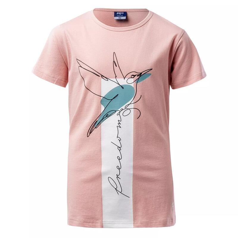 Tshirt MOANA Fille (Rose argenté)