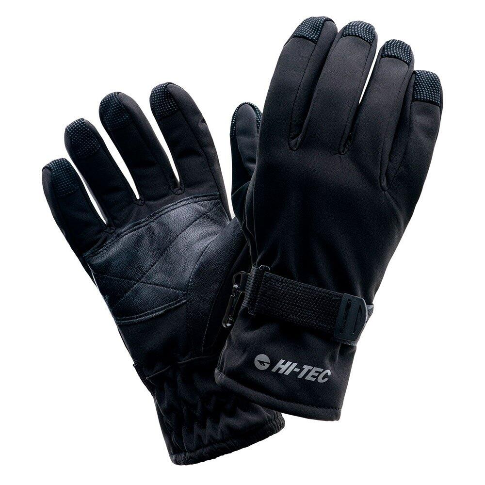 Mens Lansa Logo Ski Gloves (Black)